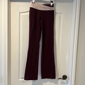 Crossover flare pants